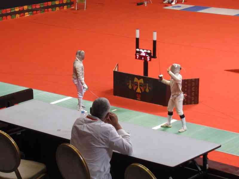 Compétition des Championnats d'Afrique d'Escrime Casablanca 2024