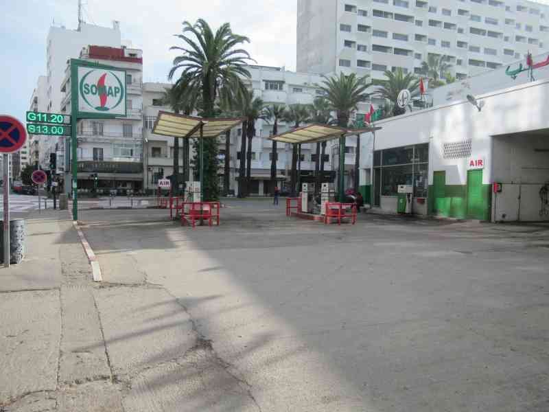 Station de service SOMAP à Casablanca au Maroc photo gratuite