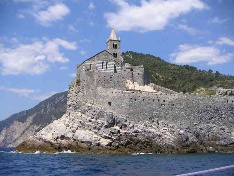 Church of St. Peter Island of Palmaria Italy