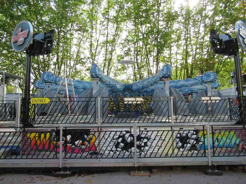 Twister Maxi Jump dans une fête foraine