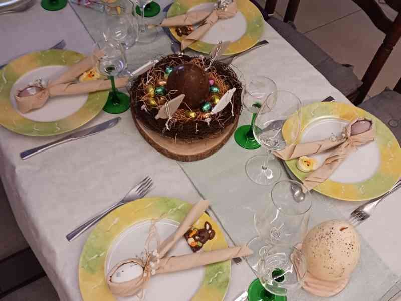 Décoration table pâques, photo gratuite