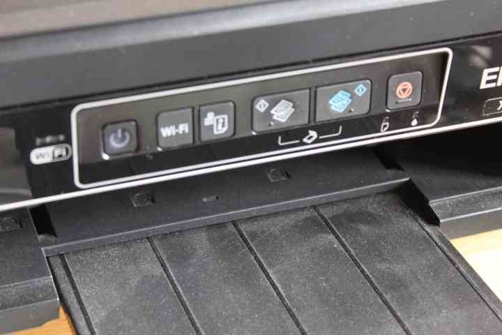 Panneau de commande d'une imprimante EPSON