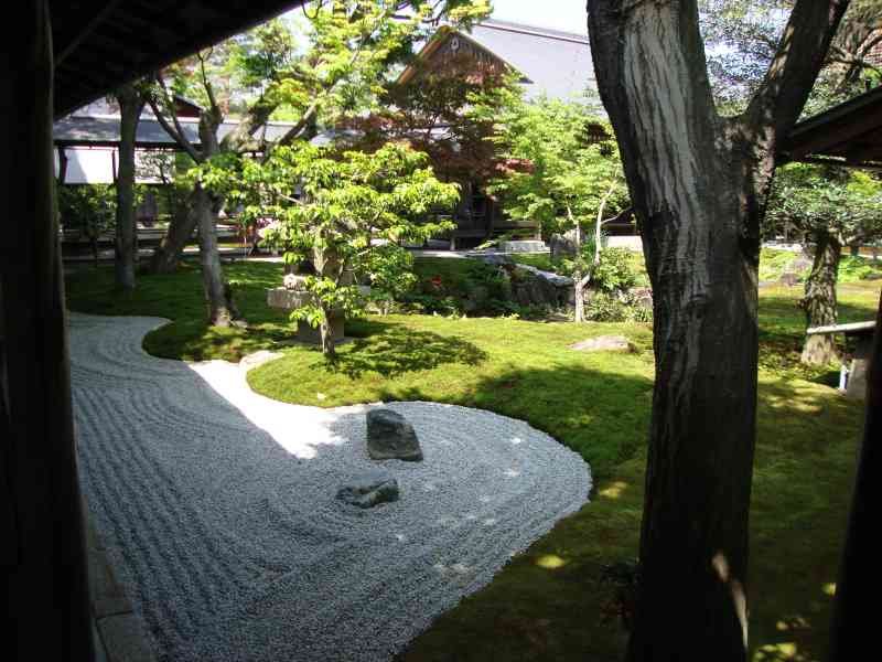Kenninji temple, jardin rocheux, Japon, Asie, photo gratuite