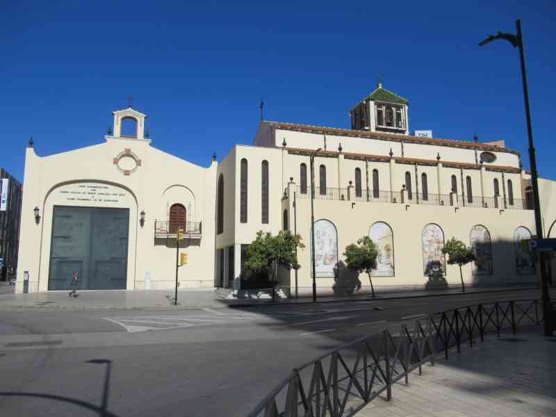 Basilique du Doux Nom de Jésus, située à Malaga, en Espagne, photo gratuite