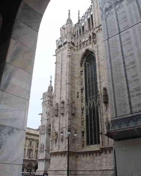 Duomo di Milano, la Cathédrale de Milan, une cathédrale gothique située à Milan, en Italie, photo gratuite