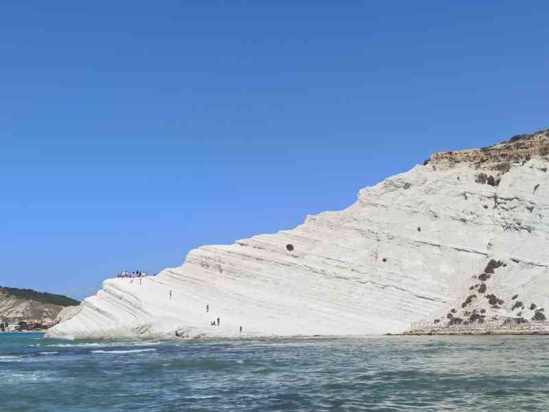 Falaise blanche, Escalier des Turcs en Sicile, photo gratuite
