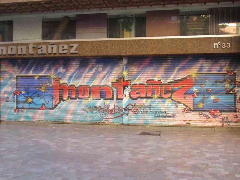 Graffiti, devanture photo gratuite