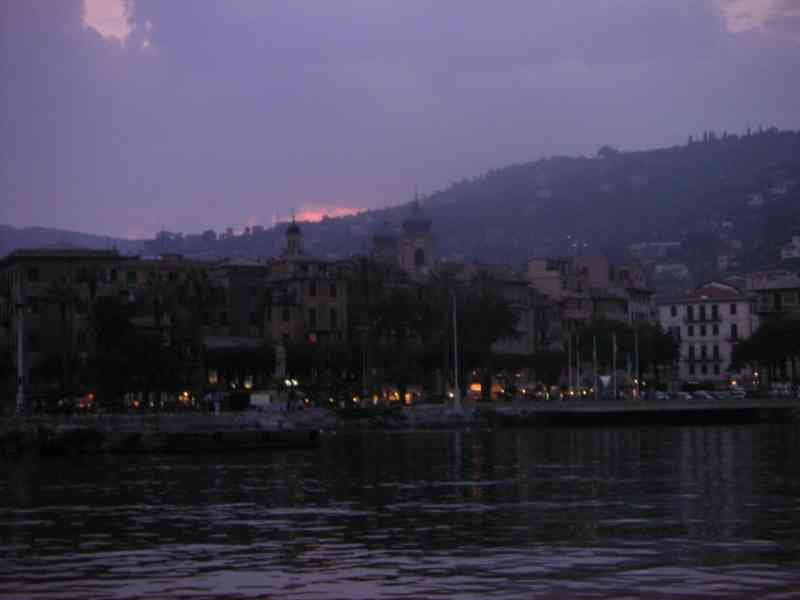 Rapallo, une ville côtière située en Ligurie, dans le nord-ouest de l'Italie, photo gratuite