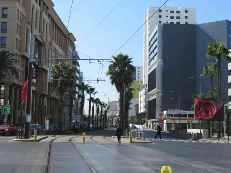 Boulevard Abdelmoumen a Casablanca, photo gratuite