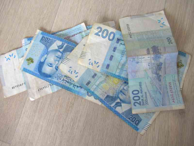 Argent billet dirham