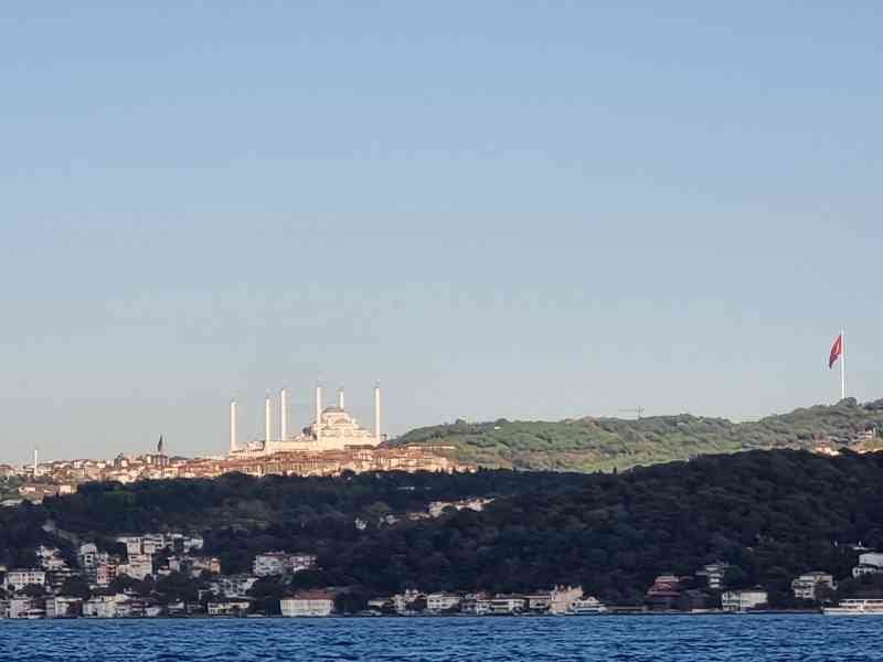 Vue panoramique sur la Mosquée Camlica à Istanbul en Turquie photo gratuite