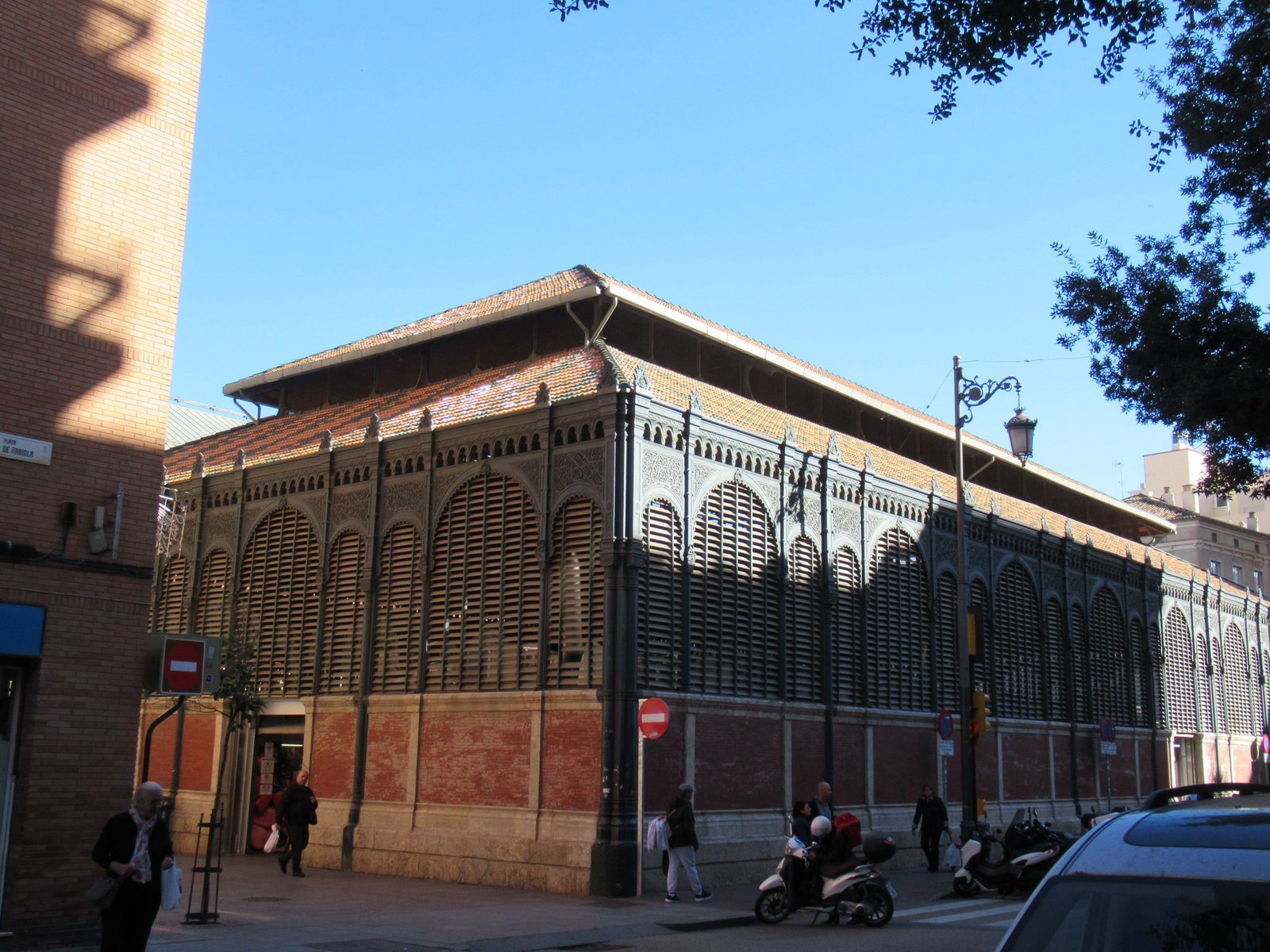 Le Mercado Central de Atarazanas à Málaga, marché central, en Espagne, photo gratuite
