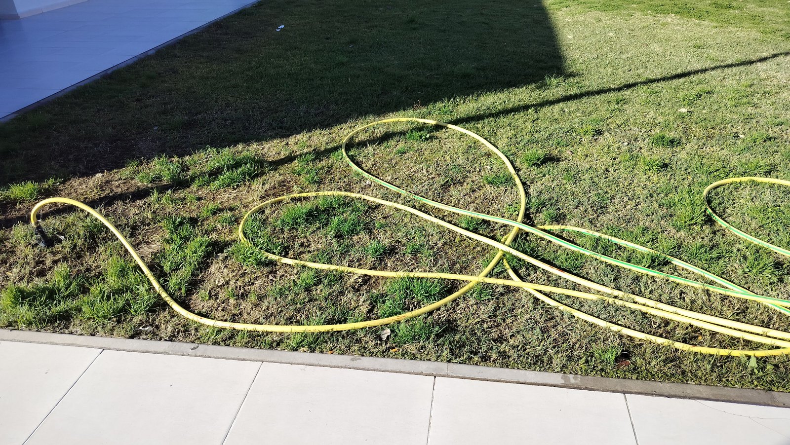 Un tuyau d'arrosage, photo gratuite