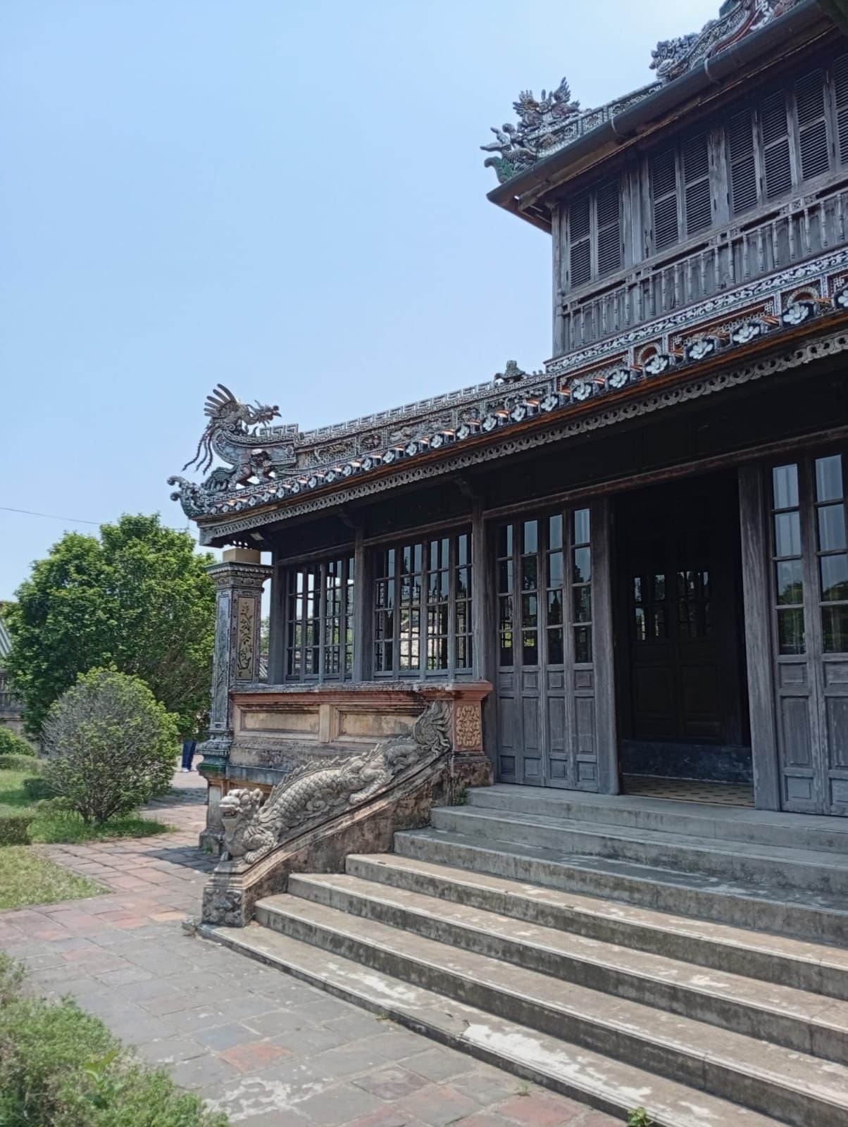 Edifice en bois, Cité Impériale de Hué au Vietnam, photo gratuite